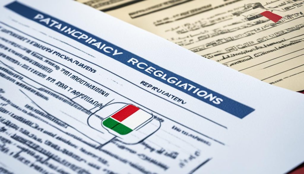 data privacy regulations in Italy