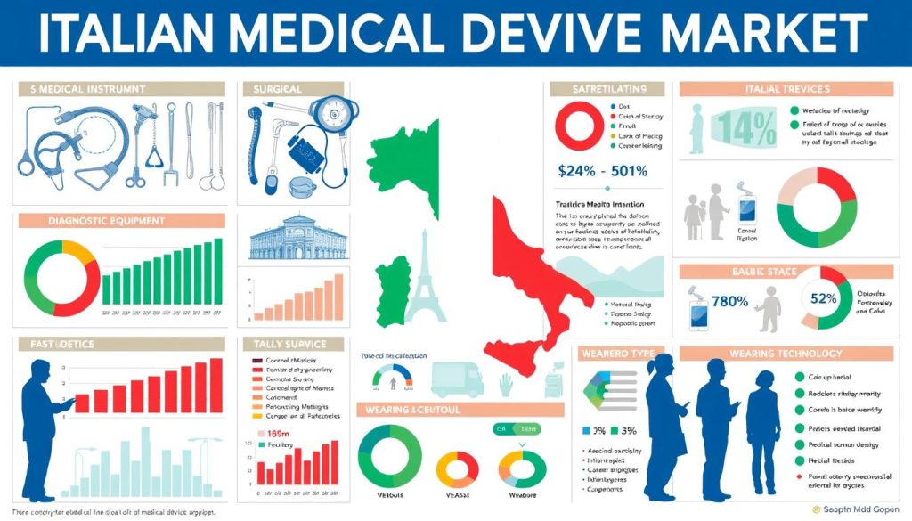 Italian medical device market statistics
