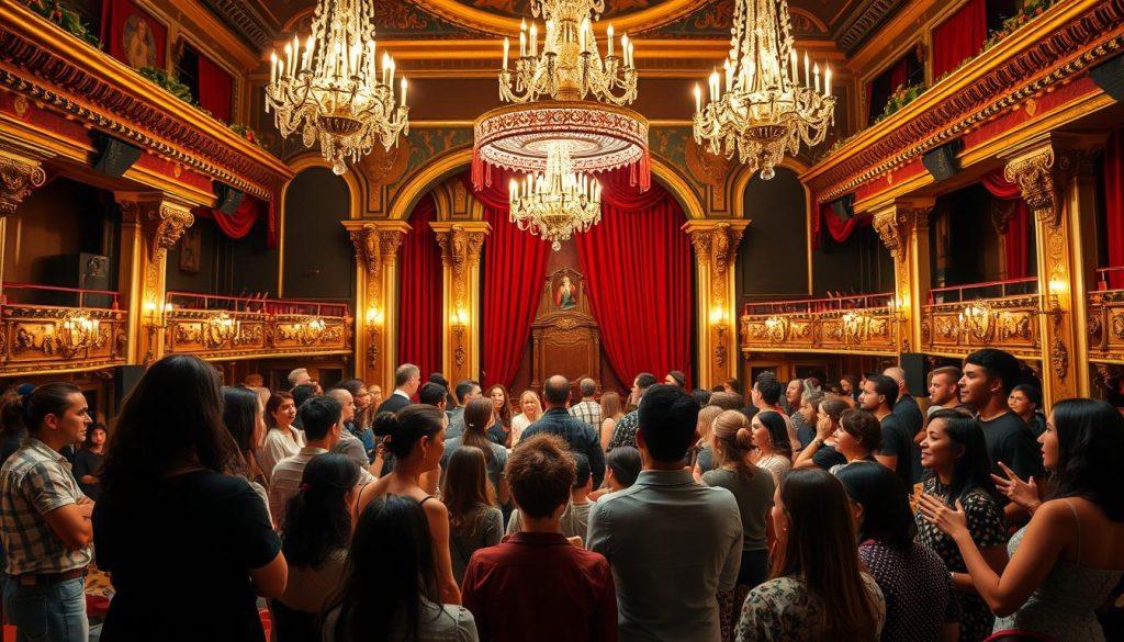 partnerships with local theatres